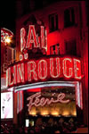 Paris Moulin Rouge at Night